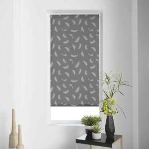 Sivá textilná roleta 90x180 cm Envolea – douceur d'intérieur