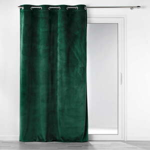 Zelený menčestrový záves 140x260 cm Casual – douceur d'intérieur