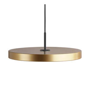 LED závesné svietidlo v zlatej farbe s kovovým tienidlom ø 43 cm Asteria Medium – UMAGE