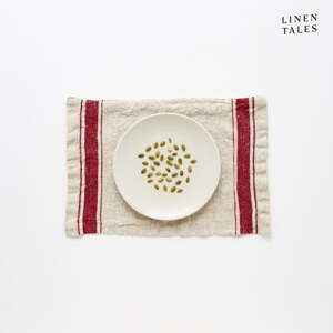 Látkové prestieranie 25x40 cm Red Stripe Vintage – Linen Tales