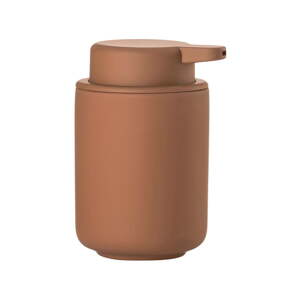 Oranžový kameninový dávkovač mydla 250 ml Ume – Zone