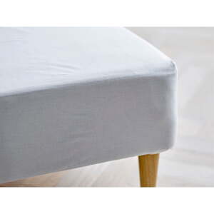 Biela napínacia plachta z Bio bavlny 90x200 cm Calm – Södahl