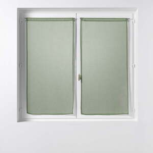 Kaki voálové záclony v súprave 2 ks 60x90 cm Sandra – douceur d'intérieur