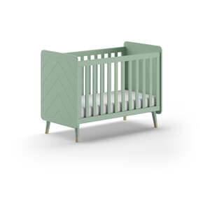 Postieľka z borovicového dreva v petrolejovej farbe 60x120 cm BILLY – Vipack