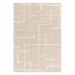 Béžový ručne tkaný vlnený koberec 120x170 cm Ada – Asiatic Carpets