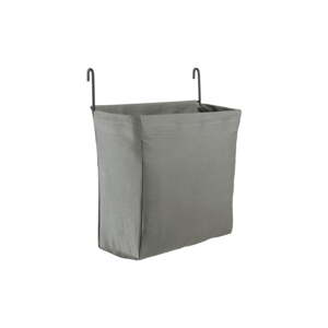 Sivý látkový komponent - úložný box 24x9 cm Mural – Metaltex