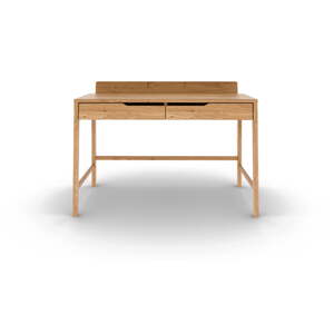 Pracovný stôl z dubového dreva 65x120 cm Twig – The Beds