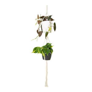 Látkový záves na kvetináč ø 10 cm (výška 120 cm) Macramé – Artevasi