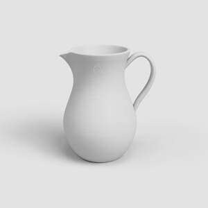 Biela keramická ručne vyrobená váza (výška 30 cm) Harmonia – Artevasi