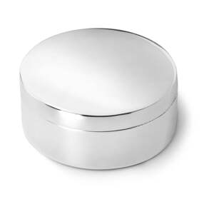 Kovová škatuľka na prvý zúbok ø 4x2 cm Round – Zilverstad