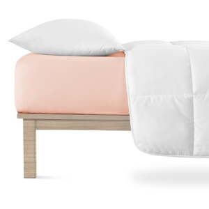 Svetloružová napínacia plachta jersey 160x200 cm Boxspring – Andrea Simone