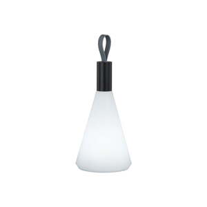 Bielo-čierna LED stolová lampa (výška 31,5 cm) Prian – Fischer & Honsel