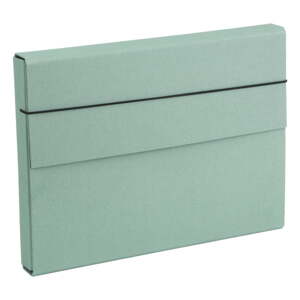 Zelený kartónový organizér Olof Canvas Paper Laminate – Bigso