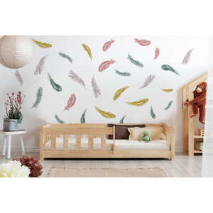 Detská posteľ z borovicového dreva v prírodnej farbe 80x140 cm Mila CP – Adeko