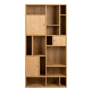 Knižnica v dekore duba v prírodnej farbe 90x180 cm Rangoon – Actona