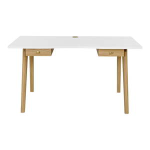 Pracovný stôl v dekore duba 70x140 cm Nice – Woodman