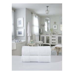 Biele froté bavlnené osušky v súprave 2 ks 70x140 cm – Good Morning