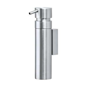 Nástenný dávkovač mydla z nehrdzavejúcej ocele v matne striebornej farbe 100 ml Nexio – Blomus
