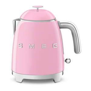 Ružová rýchlovarná kanvica z nehrdzavejúcej ocele 800 ml Retro Style – SMEG