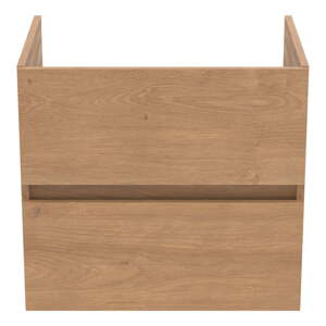 Závesná skrinka pod umývadlo v dekore duba v prírodnej farbe 60x55 cm Eurovit+ – Ideal Standard