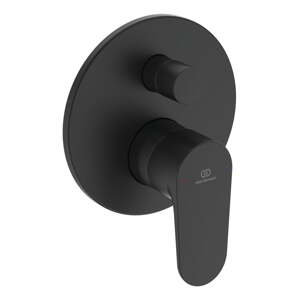 Matne čierna vaňová podomietková batéria Silk Black – Ideal Standard