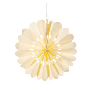 Papierová ručne vyrobená vianočná ozdoba ø 10 cm Honeycomb Snowflake – Sass & Belle