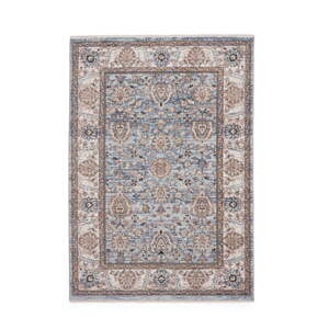 Modro-krémovobiely behúň 80x300 cm Vintage – Think Rugs