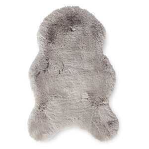 Svetlosivá syntetická kožušina 60x90 cm Super Teddy – Think Rugs