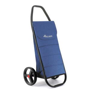 Nákupná taška na kolieskach 53 l Com Tweed Polar Black Tube – Rolser