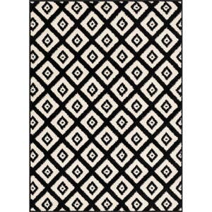 Čierno-biely koberec 80x120 cm Avanti – FD