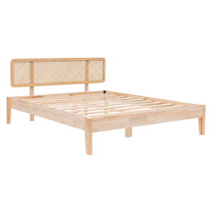 Jednolôžková posteľ zo smrekového dreva s roštom v prírodnej farbe 120x200 cm Izabelya – Kalune Design