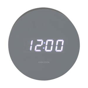 Digitálny budík ø 9 cm Spry Round – Karlsson