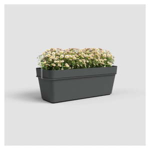 Závesný samozavlažovací kvetináč z recyklovaného plastu 50 cm Capri – Artevasi
