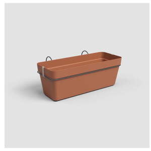 Závesný samozavlažovací kvetináč z recyklovaného plastu 50 cm Capri – Artevasi