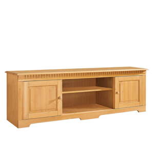 TV stolík z borovicového dreva v prírodnej farbe 175x55 cm Lisa – Støraa