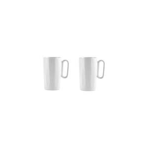 Biele hrnčeky z kameniny v súprave 2 ks 330 ml Fuori – Vialli Design