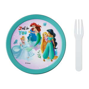 Detský desiatový box s vidličkou Disney princess - Mepal