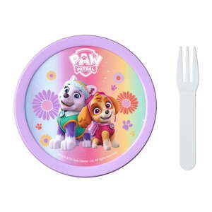 Detský desiatový box s vidličkou Paw patrol girls – Mepal