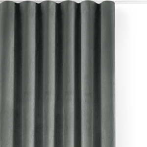 Sivý zamatový dimout záves 200x225 cm Velto – Filumi