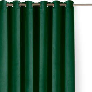Zelený zamatový dimout záves 265x270 cm Velto – Filumi