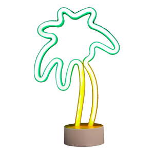 Biela neónová svetelná dekorácia Palm – Hilight