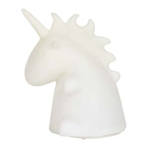 Biela LED lampáš (výška 11,5 cm) Unicorn – Hilight