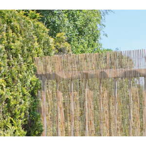 Balkónová zástena z prútia v prírodnej farbe 300x200 cm – Garden Pleasure