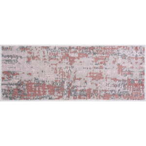 Ružovo-sivé bavlnené nášľapy na schody v súprave 16 ks 25x65 cm Milano Pembe – Vitaus