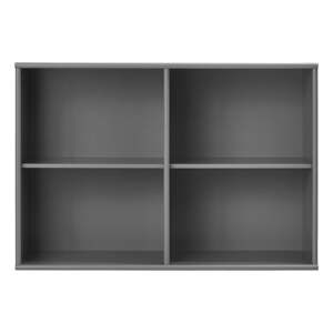 Antracitová závesná knižnica 89x61 cm Mistral – Hammel Furniture