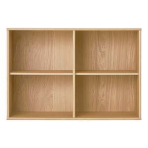 Závesná knižnica v dekore duba v prírodnej farbe 89x61 cm Mistral – Hammel Furniture