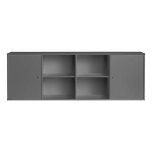 Antracitová nízka závesná komoda 176x61 cm Mistral – Hammel Furniture