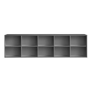 Antracitová závesná knižnica 220x61 cm Mistral – Hammel Furniture