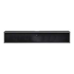 Čierno-antracitový TV stolík 133x22 cm Mistral – Hammel Furniture