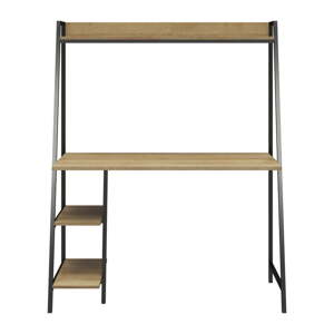 Pracovný stôl nástenný v dekore duba 50x110 cm Bushwick – Novogratz